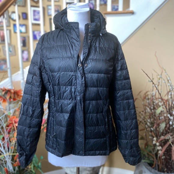 32 Degrees Jackets & Blazers - Puffer 32 Degrees Weatherproof Ladies Packable Down Jacket Lightweight Black Med